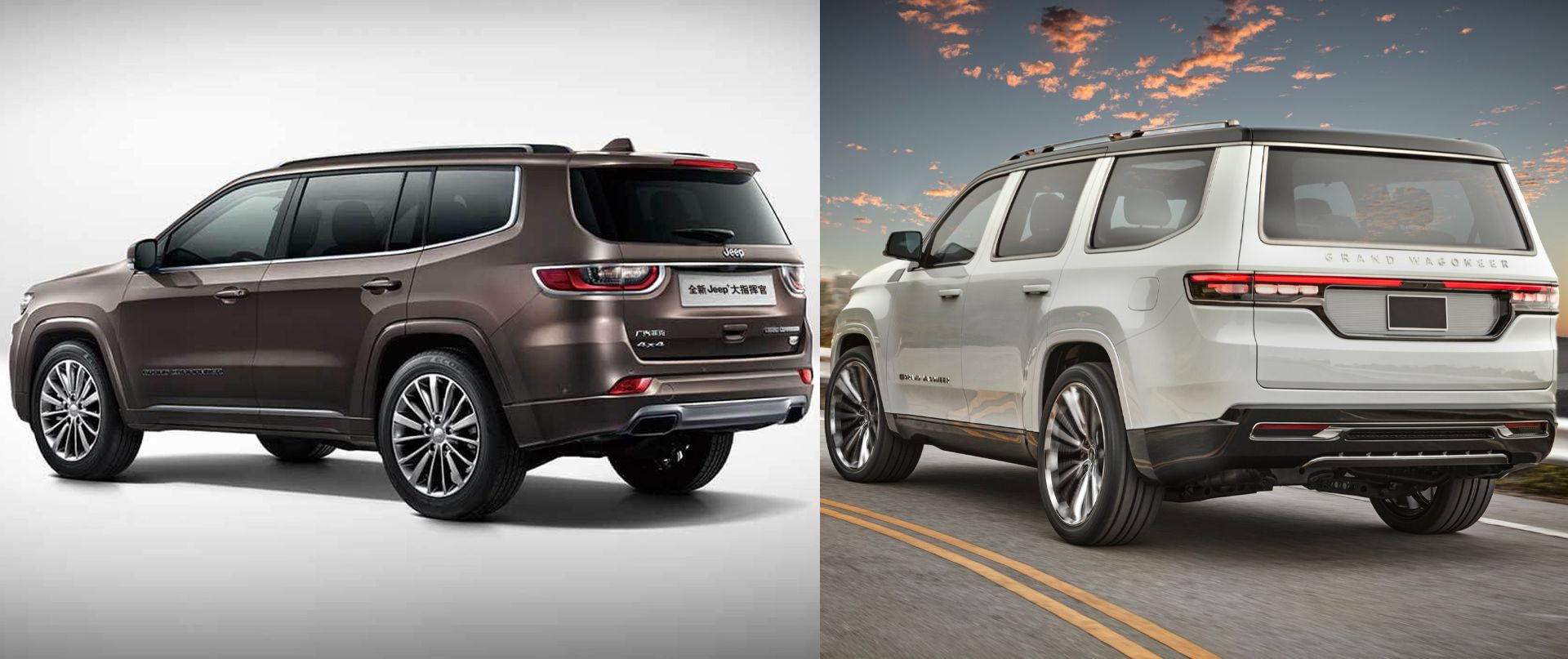 Jeep Commander   جیپ کامندر 2020 و جیپ واگونیر مفهومی 