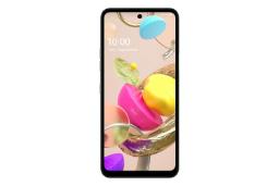 گوشی LG K42 نمای جلو  - دوربین سلفی - لاک اسکرین / ال جی کی 42