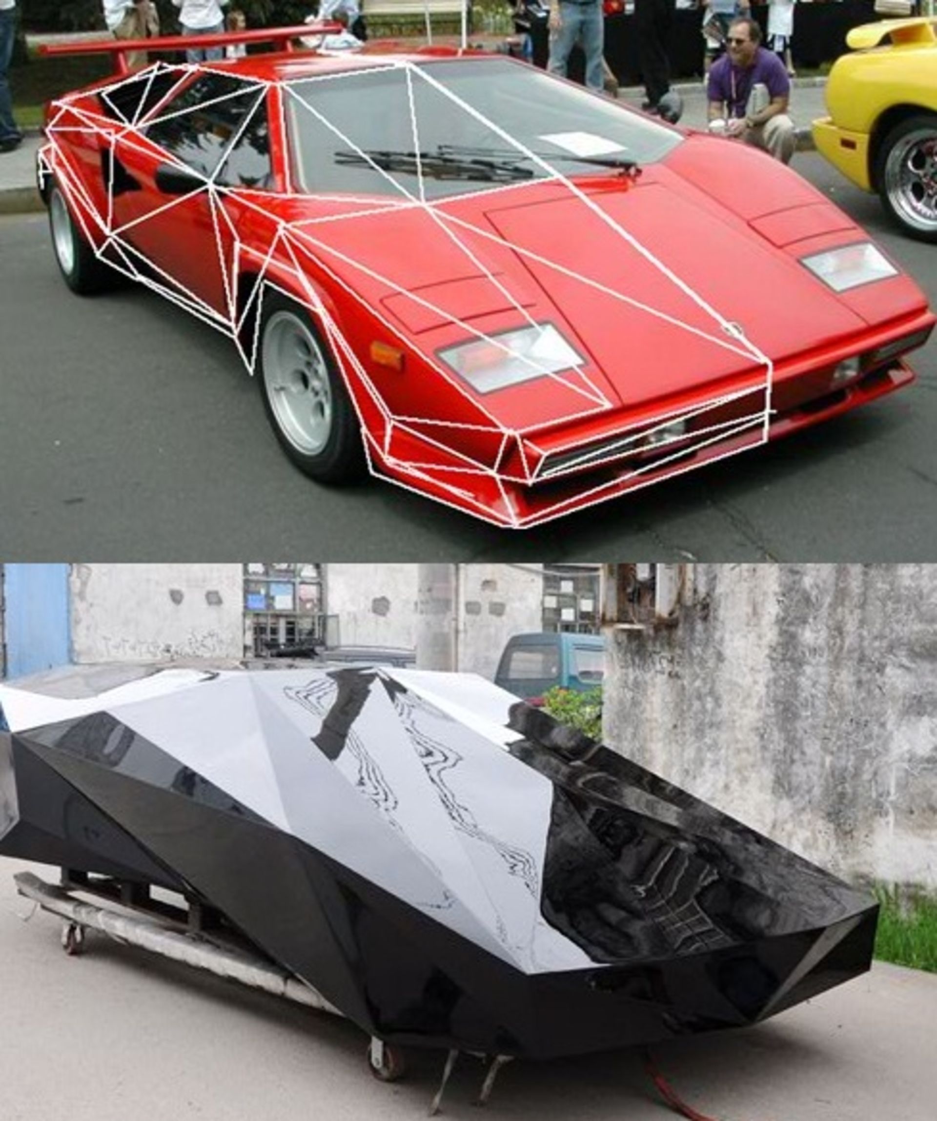 UNITED NUDE برند Lo Res لامبورگینی کانتاش بخشی از پروژه  