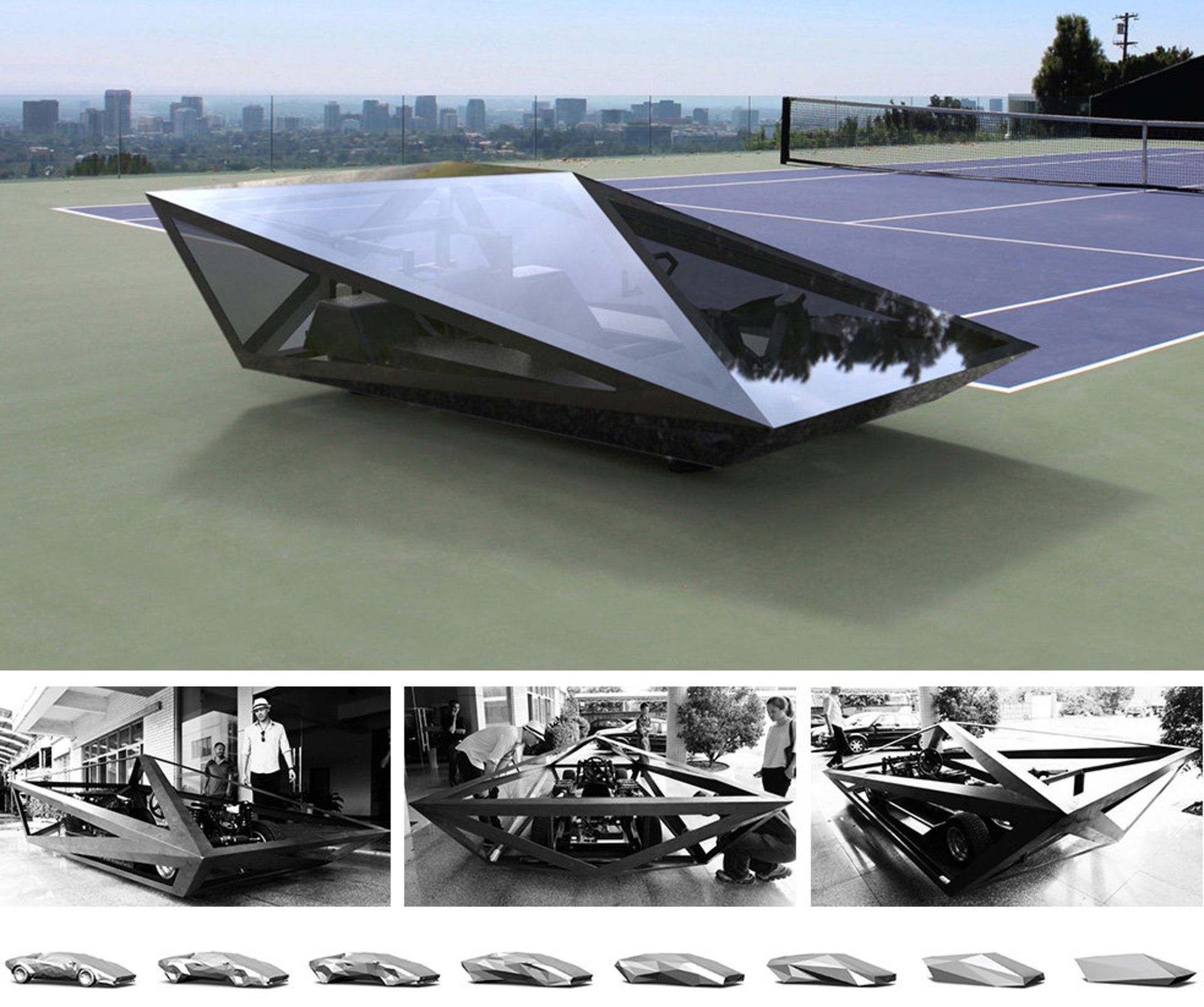 UNITED NUDE برند Lo Res لامبورگینی کانتاش بخشی از پروژه  