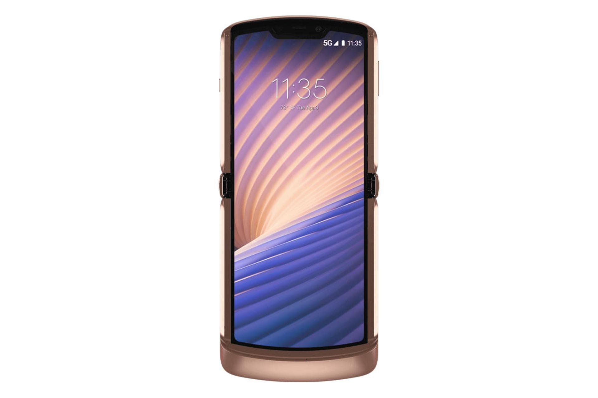 گوشی ریزر موتورولا نمای جلو / Motorola Razr 5G