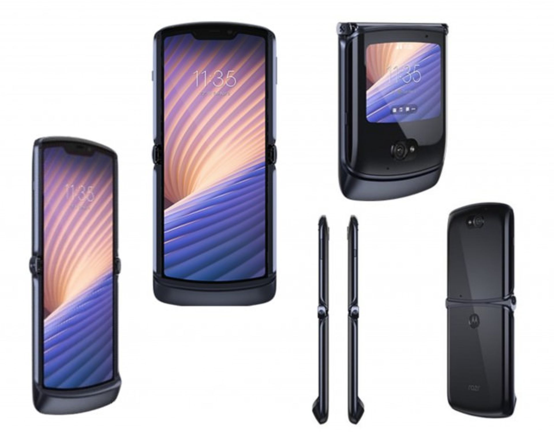 تصاویر رندرشده موتورولا ریزر 5 جی