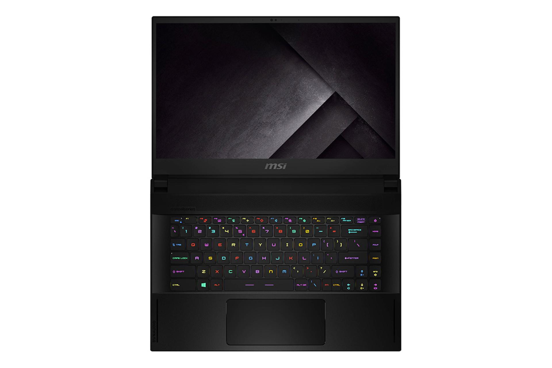 لپ تاپ ام اس آی GS66 Stealth 10SE از نمای بالا