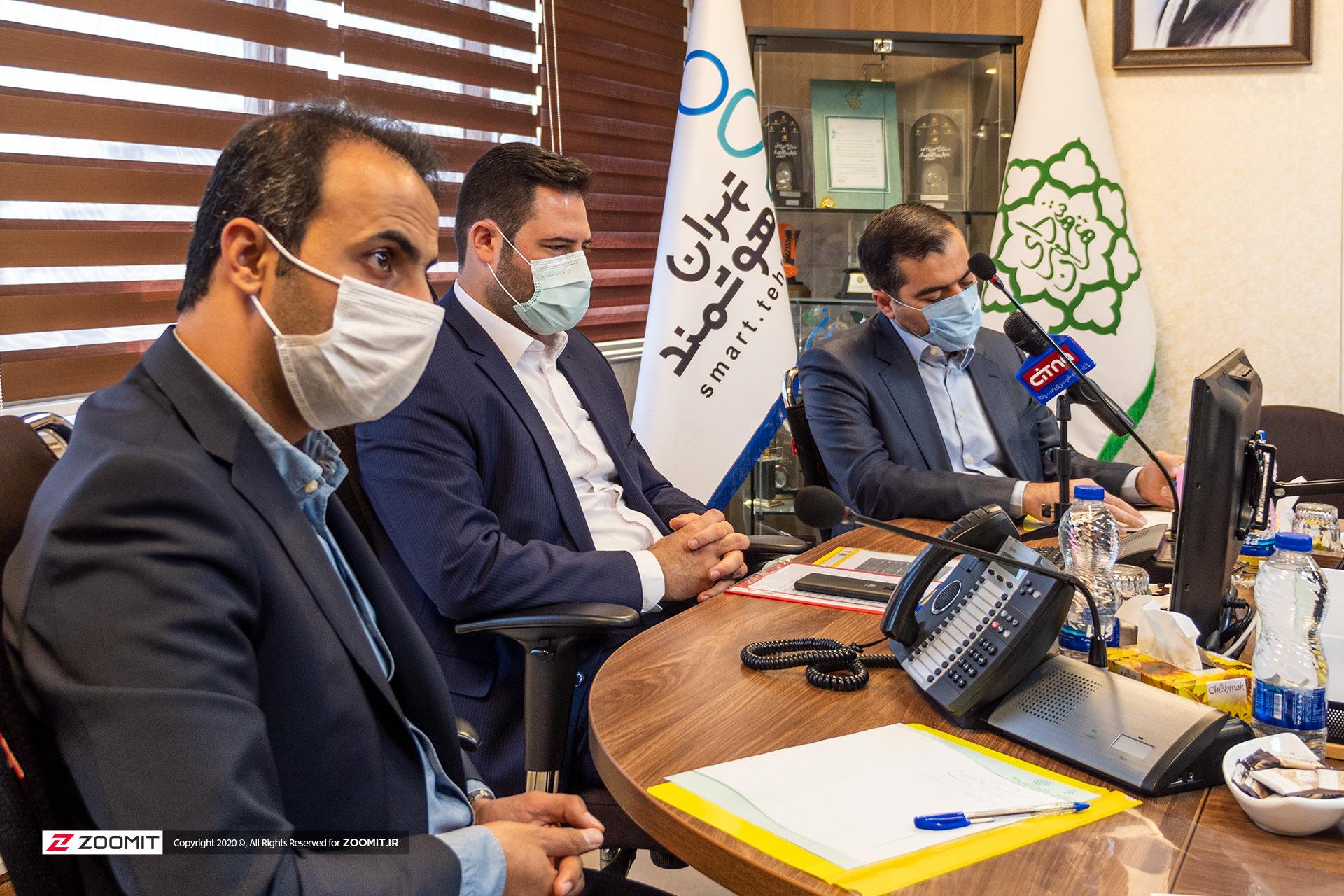 نشست سازمان فناوری اطلاعات شهرداری تهران با همراه اول و مبین نت