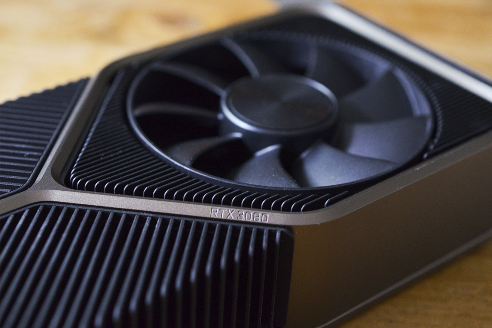 فن خنک کننده کارت گرافیک RTX 3080 انویدیا