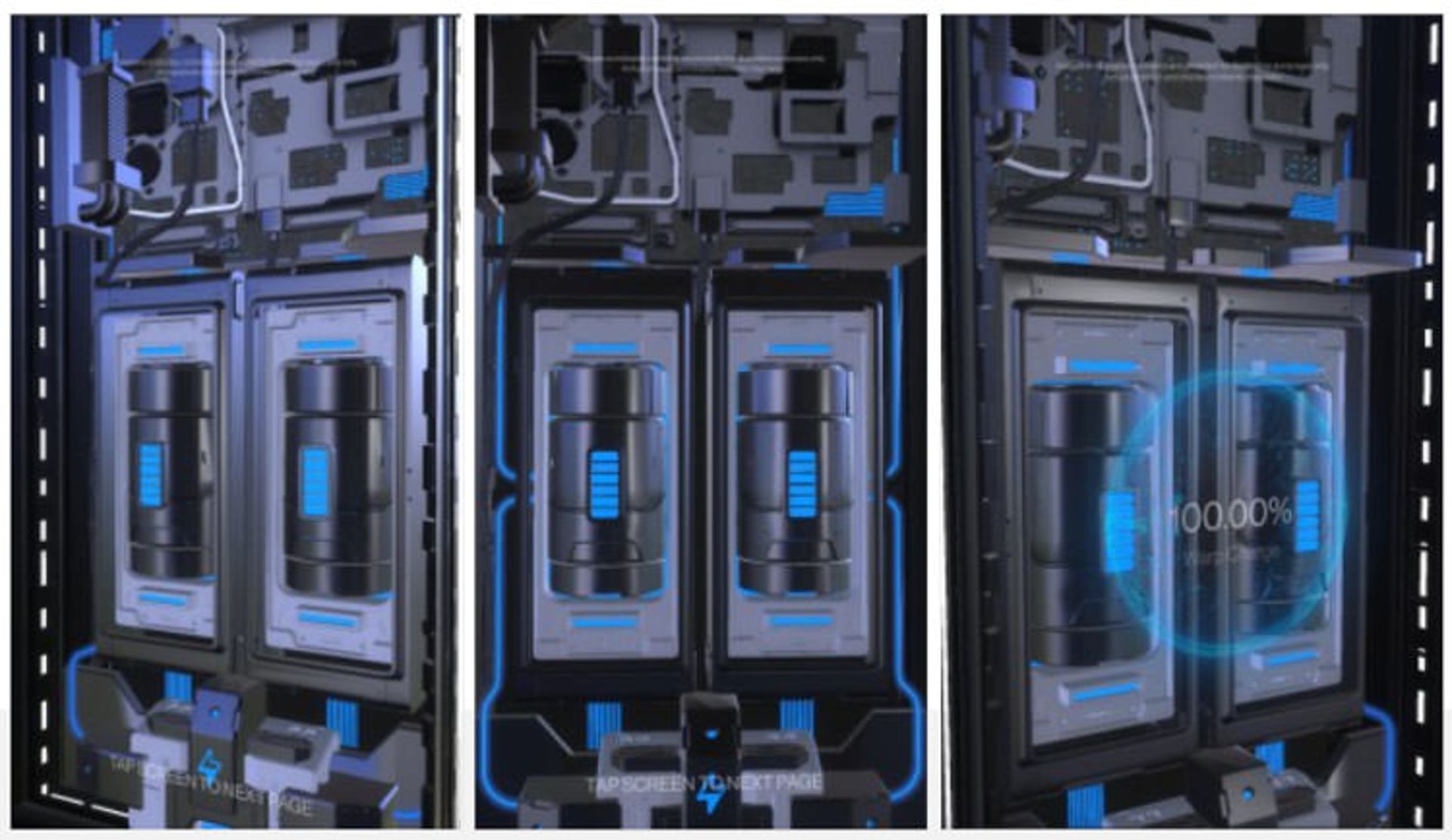 ترکیب باتری های وان پلاس 8 تی