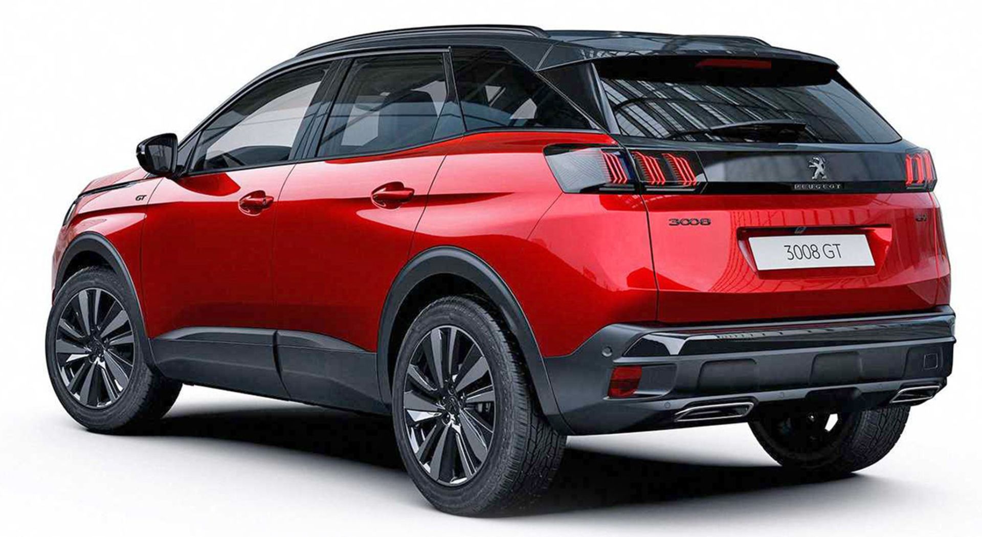 Peugeot 3008 پژو ۳۰۰۸ نمای پشت