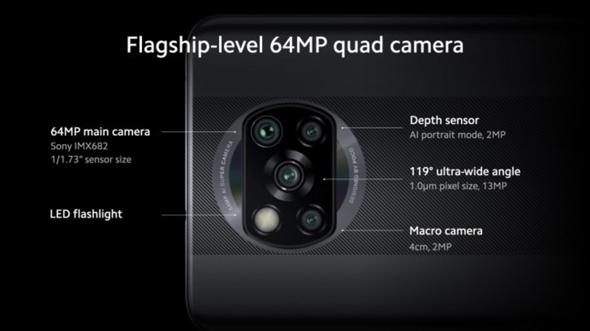 دوربین پوکو X3 NFC