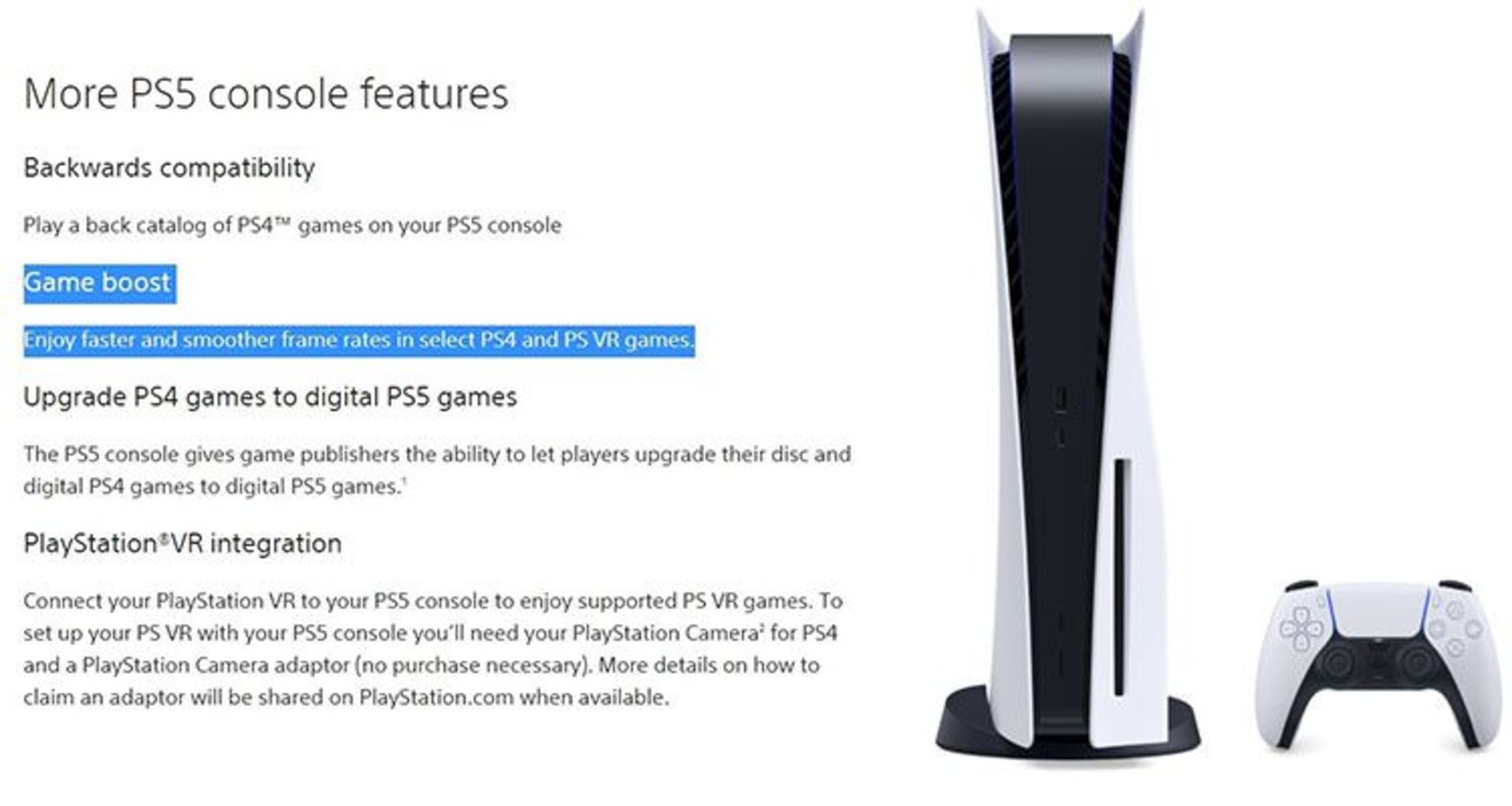 اجرای بازی های PS4 روی پلی استیشن 5