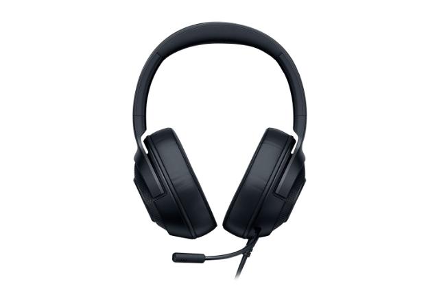 نمای روبرو هدفون گیمینگ ریزر Kraken X مشکی