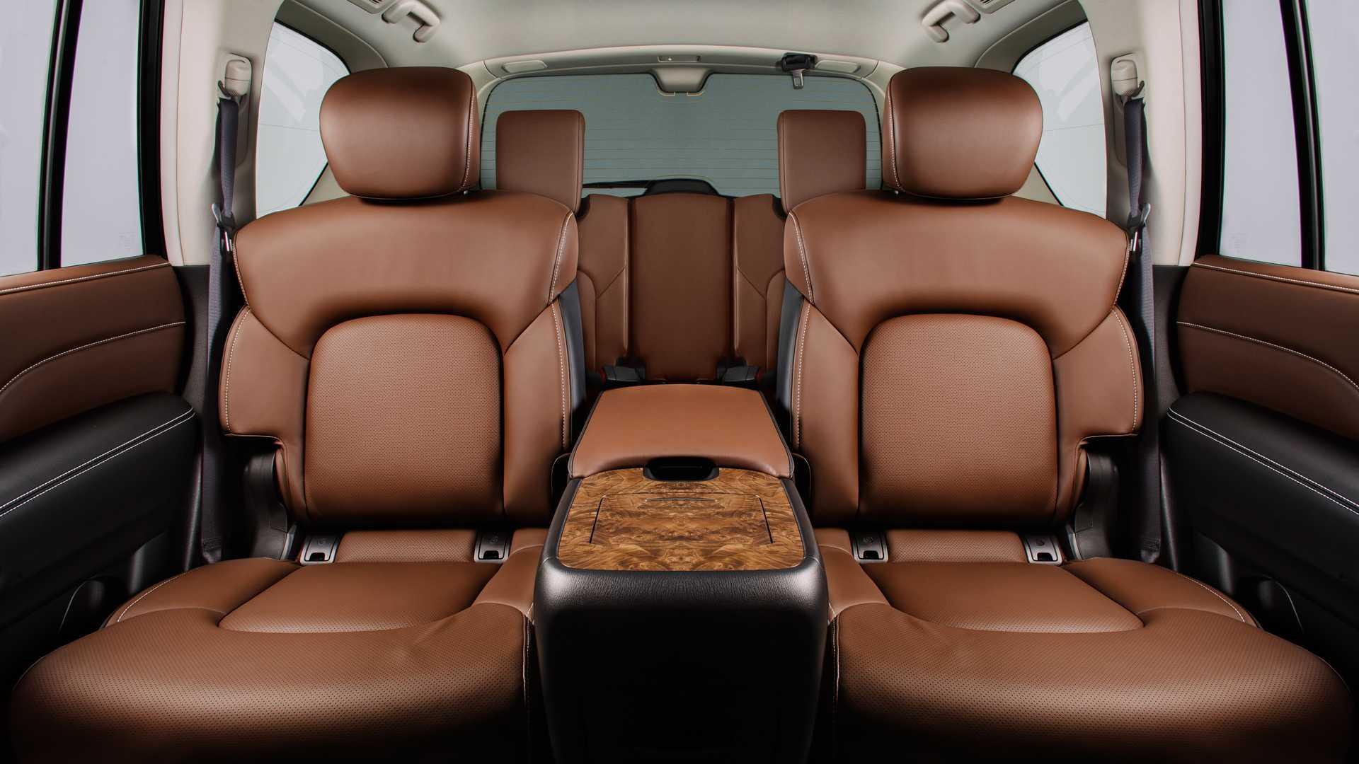 صندلی های خودرو شاسی بلند لوکس اینفینیتی کیو ایکس 80 / 2021 Infiniti QX80 SUV