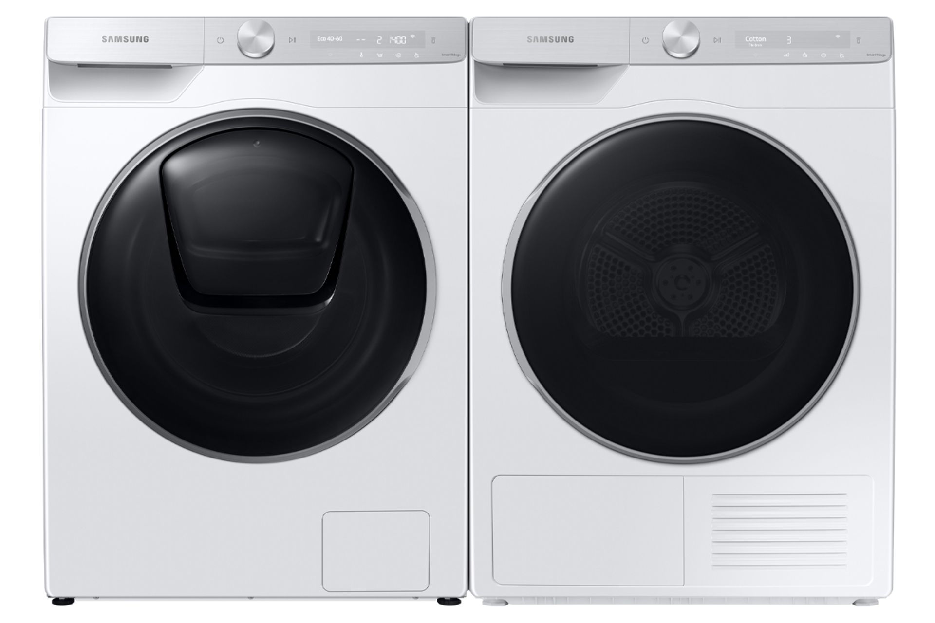 ماشین لباس شویی سامسونگ Samsung WW9800T از نمای جلو