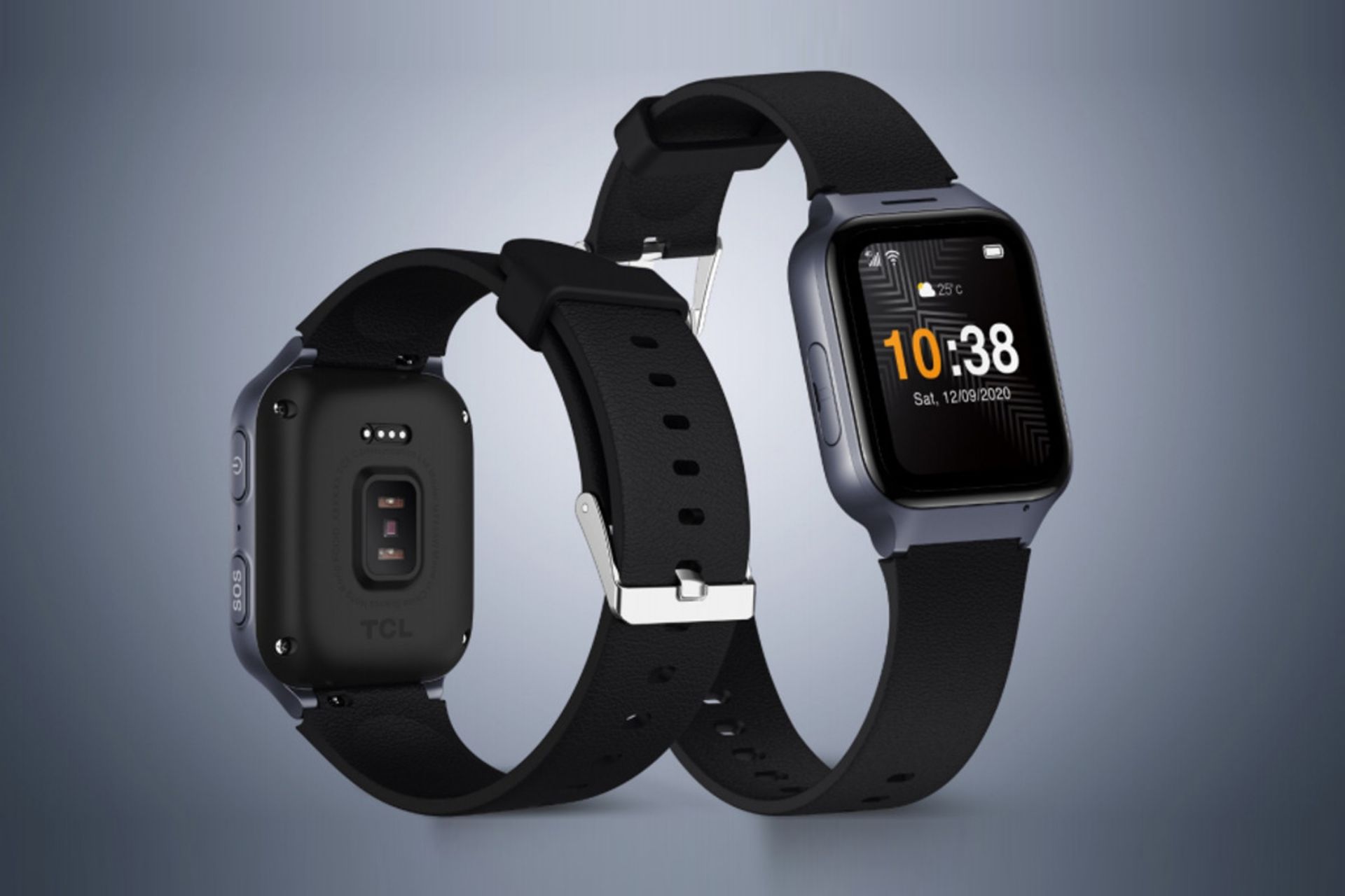 ساعت هوشمند تی سی ال TCL Move Time Family Watch از نمای جلو و پشت