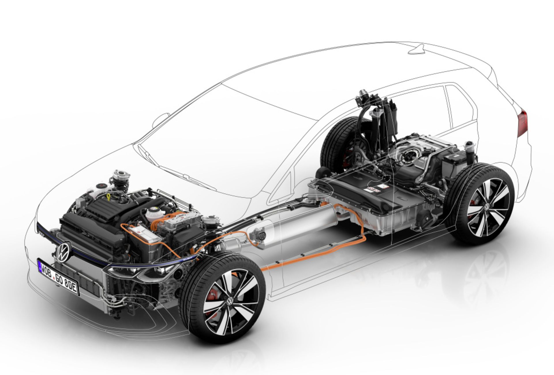 مرجع متخصصين ايران  Volkswagen Golf GTE فولكس واگن گلف پلاگين هيبريد 2021