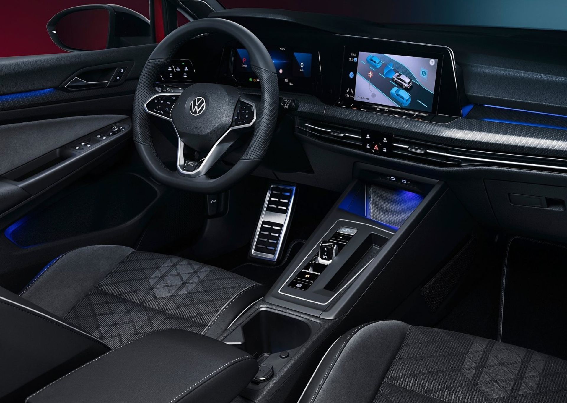 Volkswagen Golf Alltrack 2021 گلف آل ترک  فضای داخلی