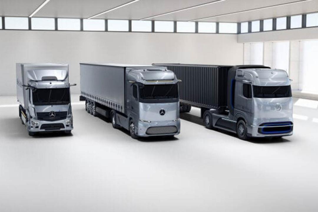 کامیون مفهومی و پیل سوختی هیدروژنی مرسدس بنز / Mercedes-Benz GenH2 Truck