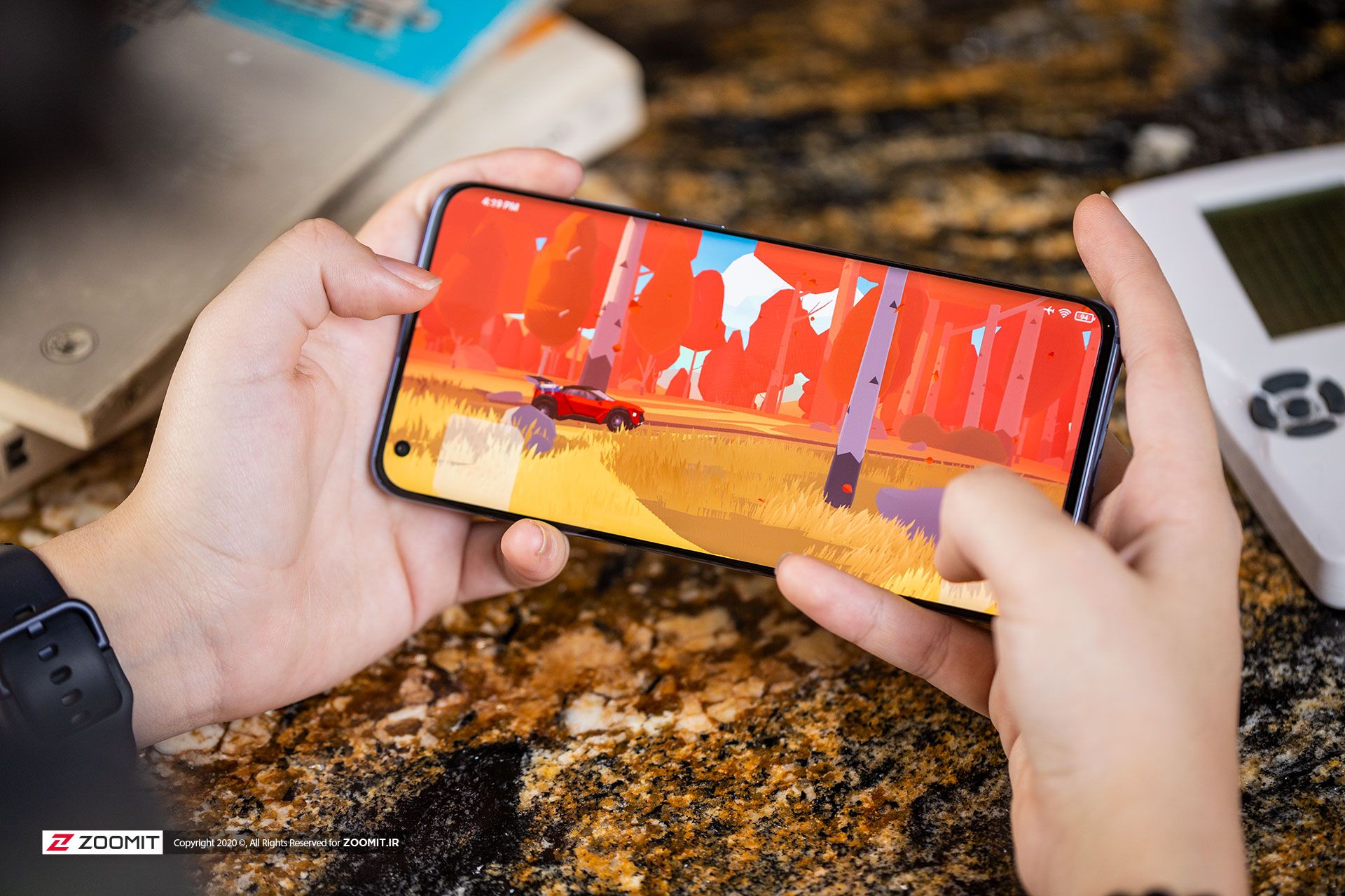 گوشی شیائومی می ۱۰ / Xiaomi Mi 10 5G حین اجرای بازی