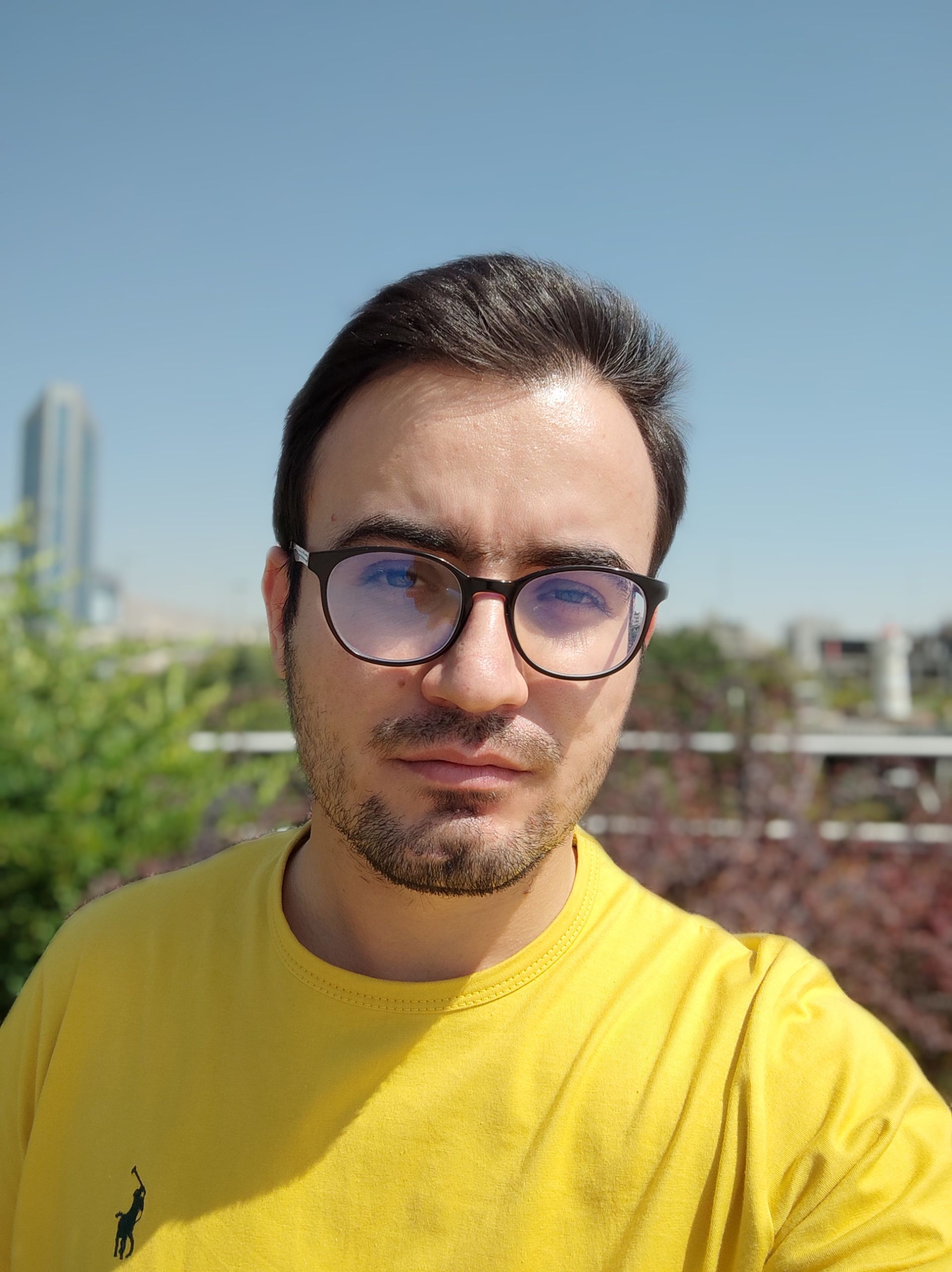 نمونه عکس پرتره شیائومی می 10 - مهرداد عیسی لو
