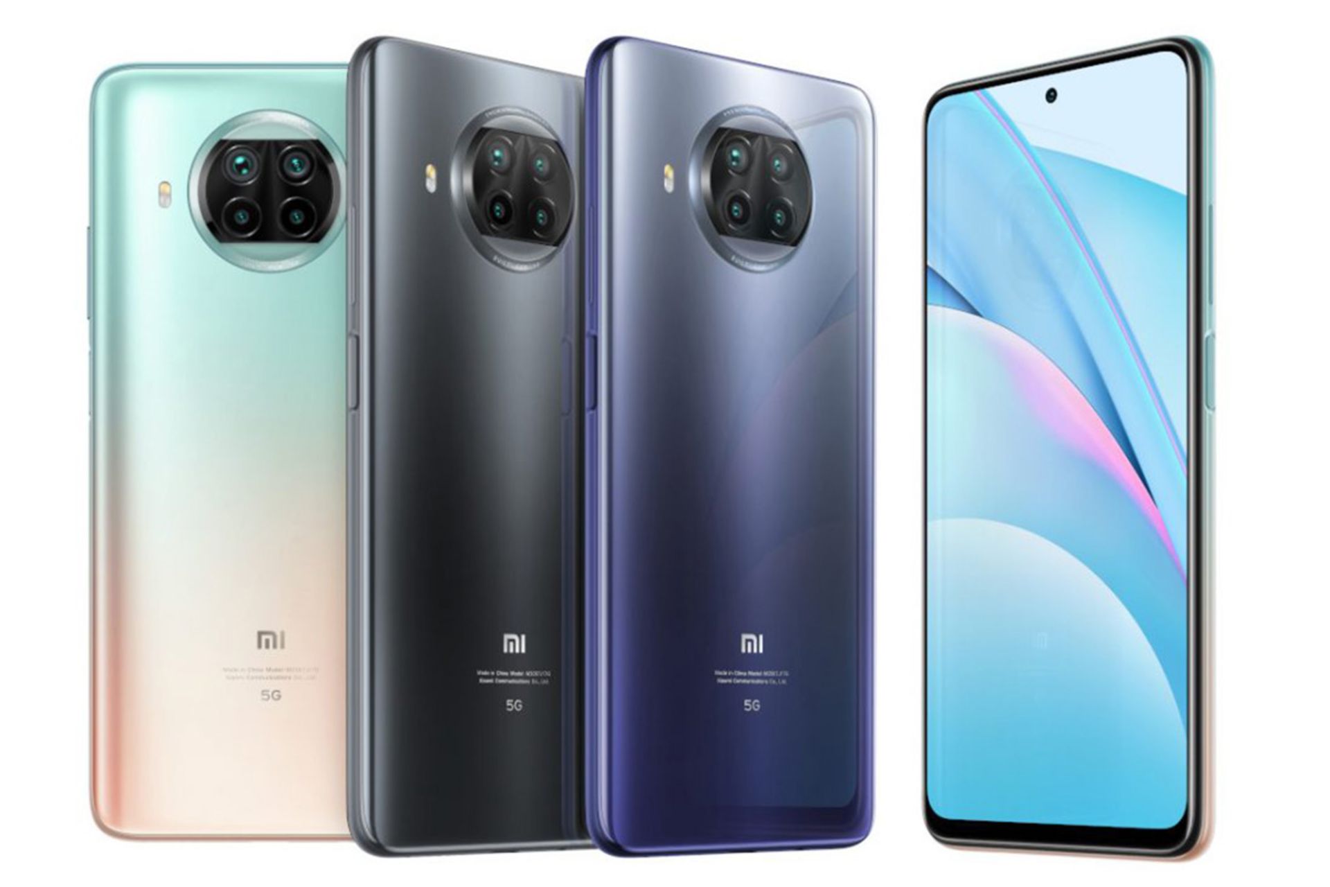 گوشی شیائومی می 10 تی لایت در رنگ های مختلف