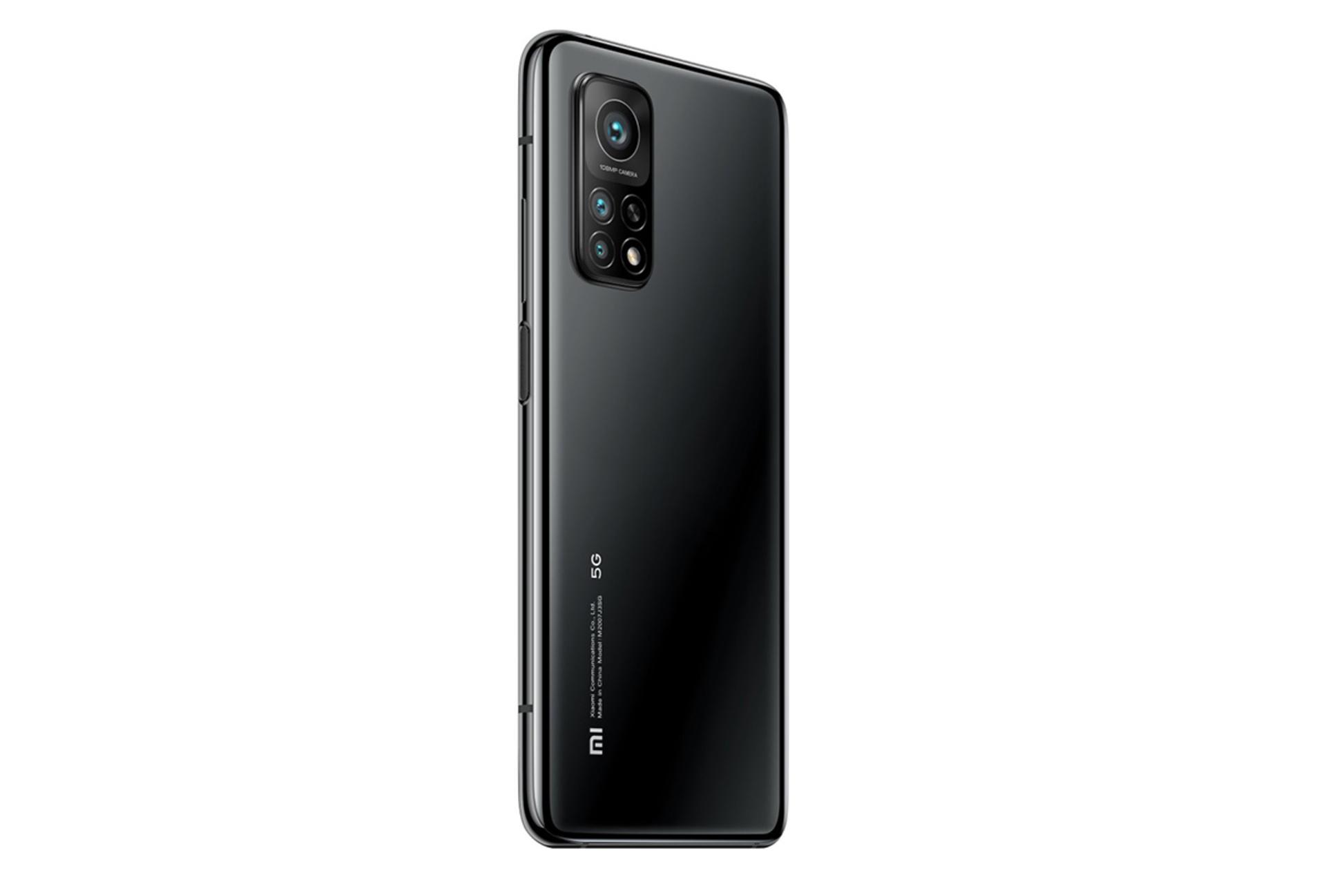 گوشی شیائومی می 10 تی پرو 5G رنگ مشکی از نمای پشت
