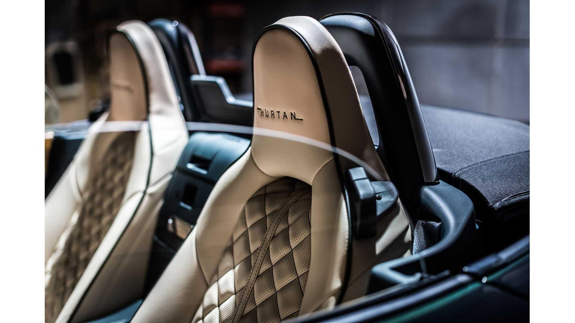 صندلی های رودستر کلاسیک هورتان گرند آلبایسین / Hurtan Grand Albaycin مبتنی بر مزدا میاتا / Mazda Miata MX-5 سبز رنگ