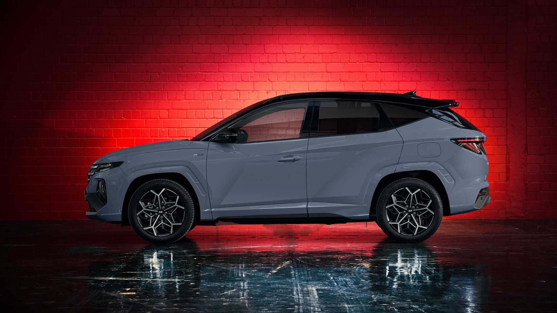 Hyundai Tucson N هیوندای توسان ان لاین نمای جانبی
