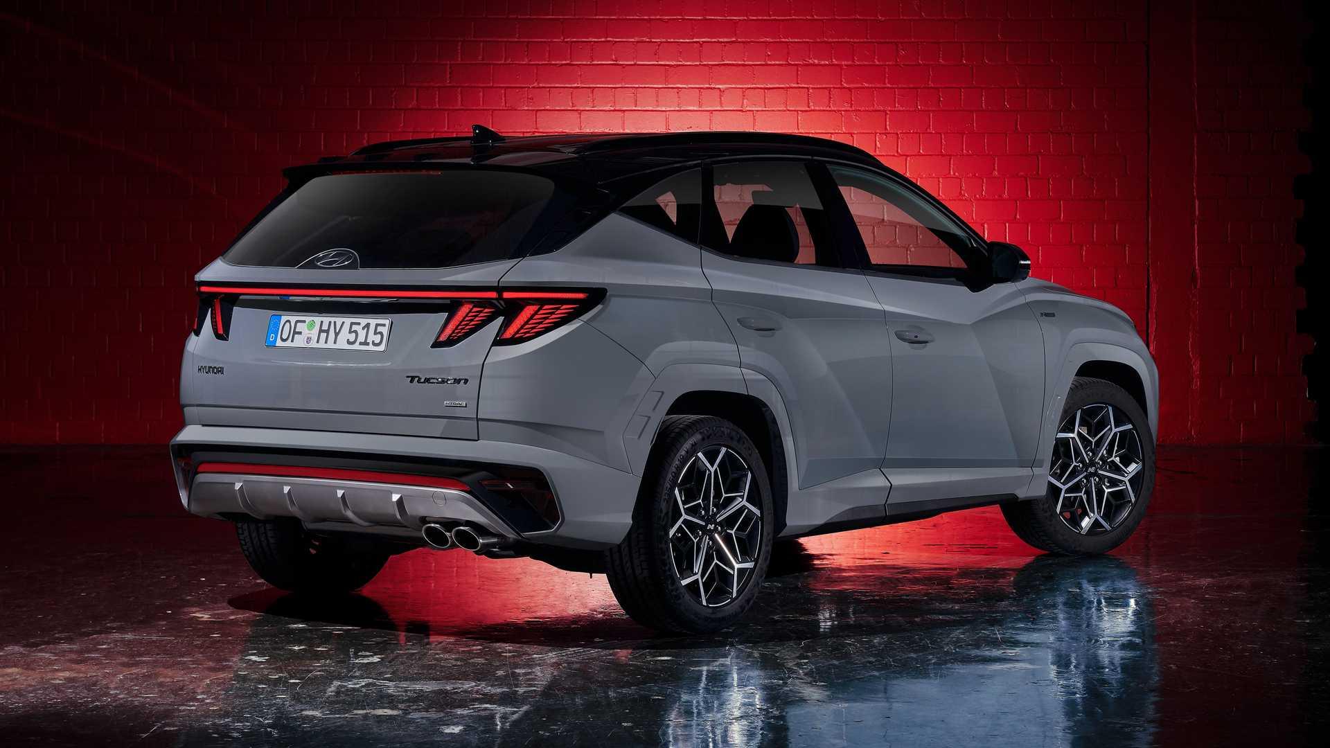 Hyundai Tucson N هیوندای توسان ان لاین نمای عقب