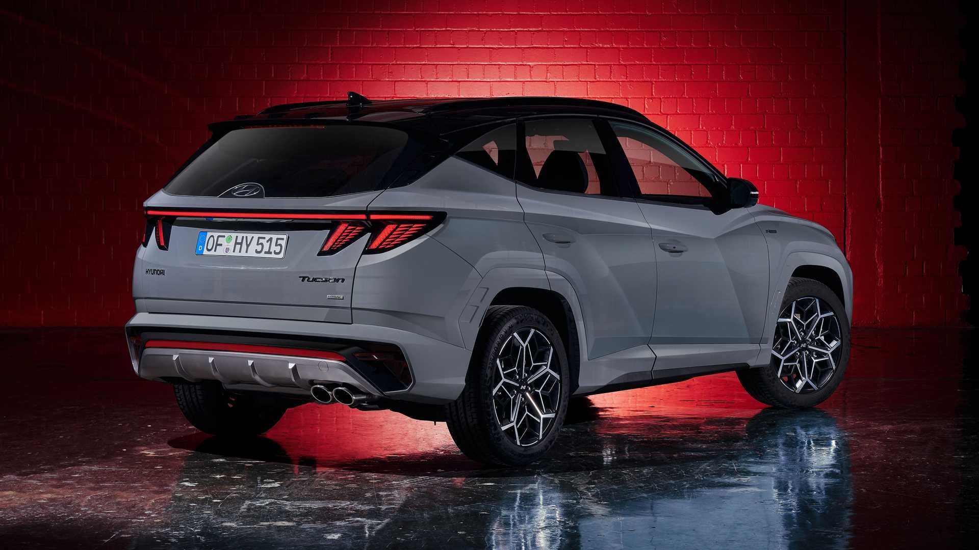 Hyundai Tucson N هیوندای توسان ان لاین نمای عقب