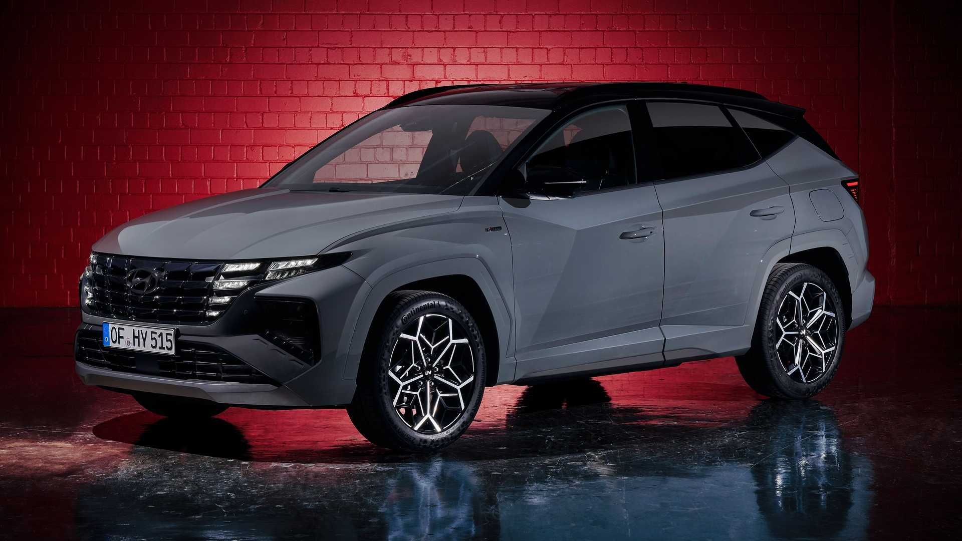 Hyundai Tucson N هیوندای توسان ان لاین نمای روبرو
