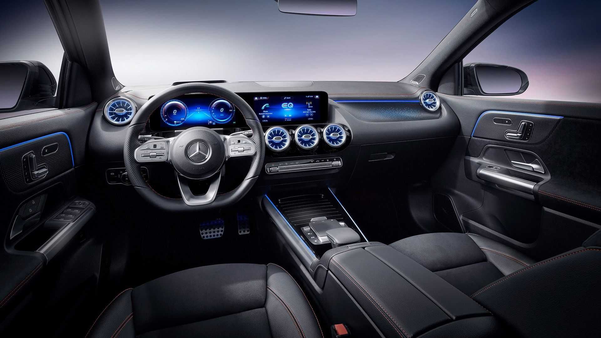 Mercedes-Benz EQA مرسدس بنز برقی ای کیو ای نمای داخلی