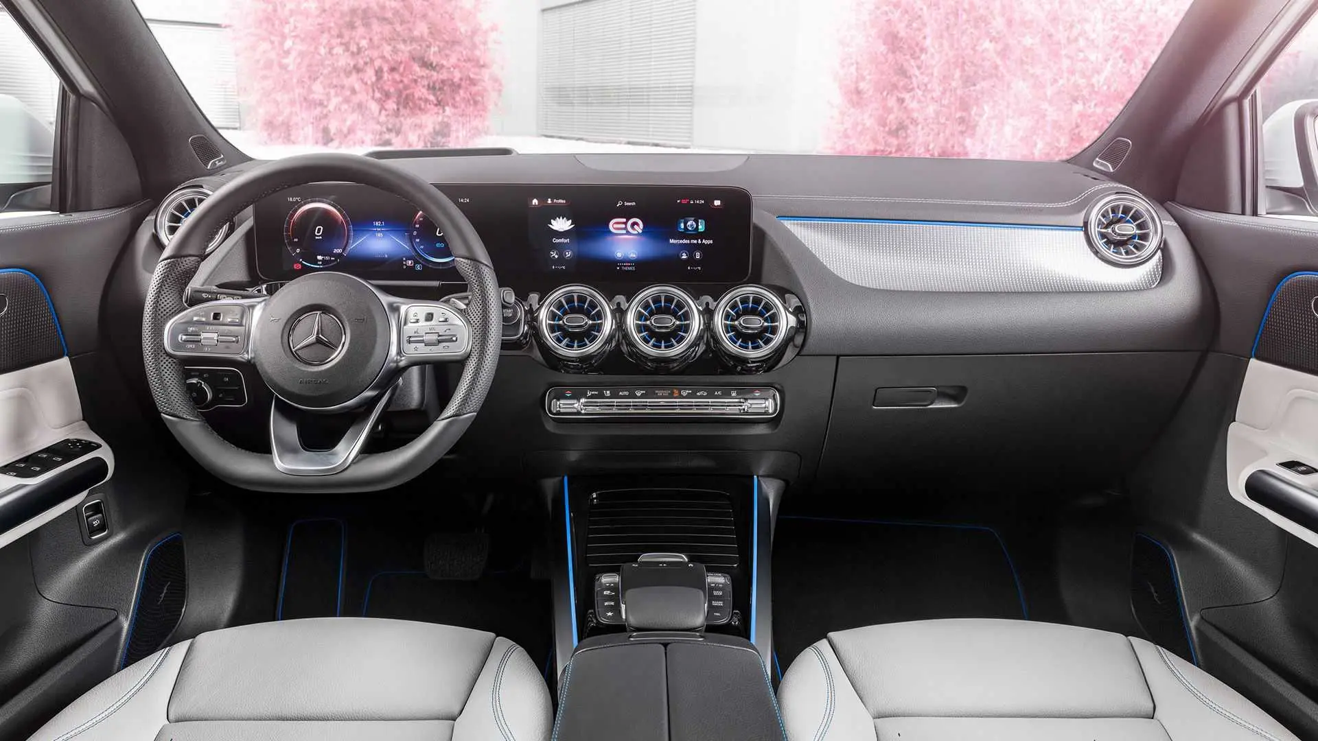 Mercedes-Benz EQA مرسدس بنز برقی ای کیو ای نمای داشبورد