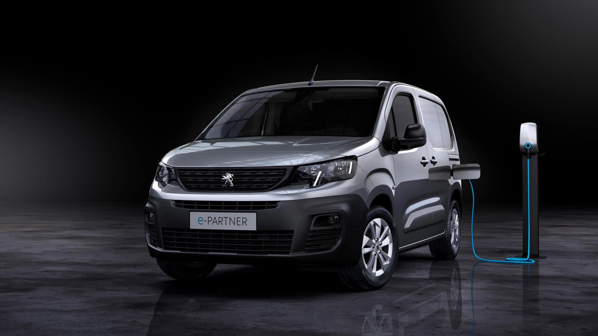 نمای اصلی ون برقی پژو ای-پارتنر / 2021 Peugeot e-Partner Electric van