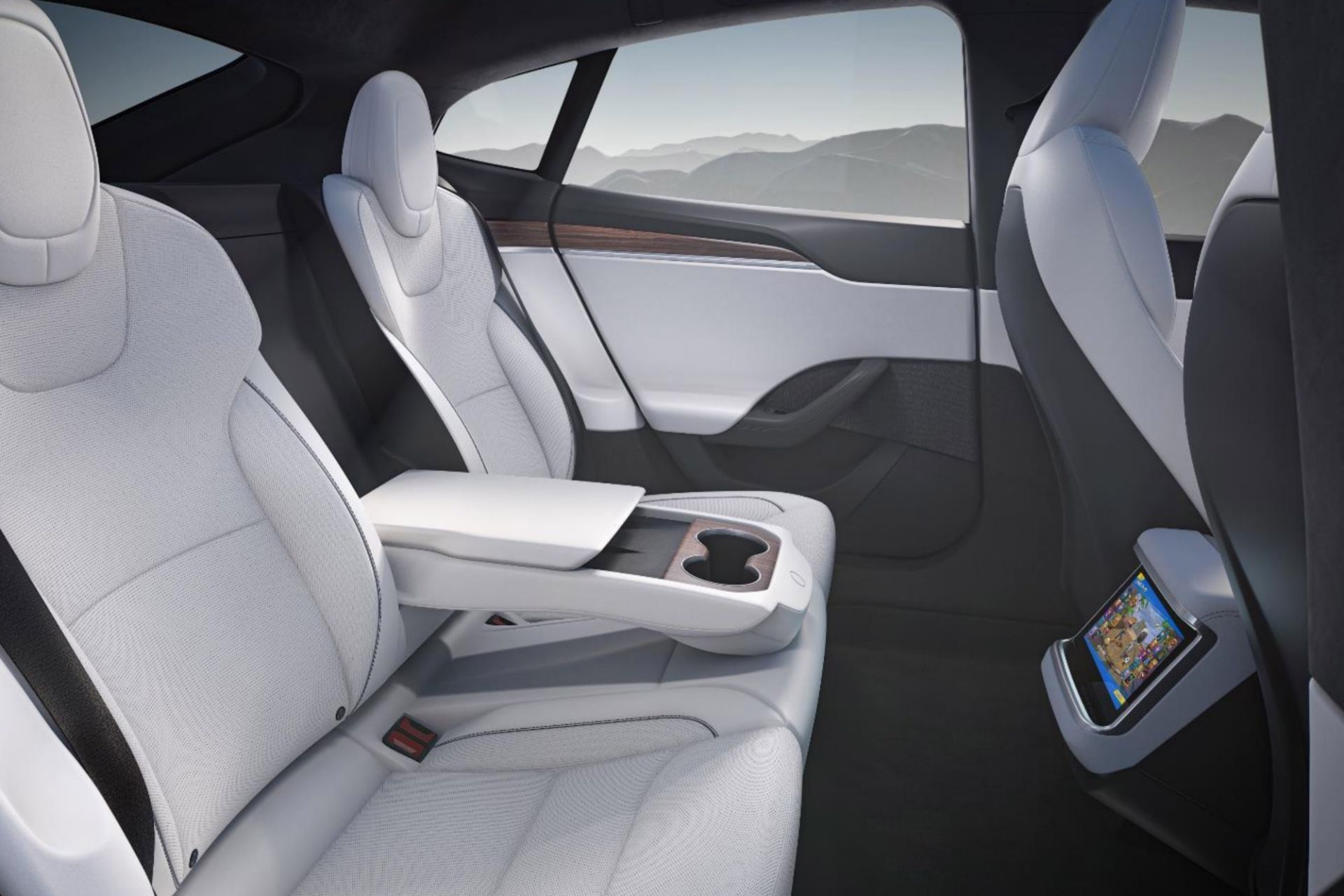 صندلی پشتی تسلا مدل اس 2021 / Tesla Model S