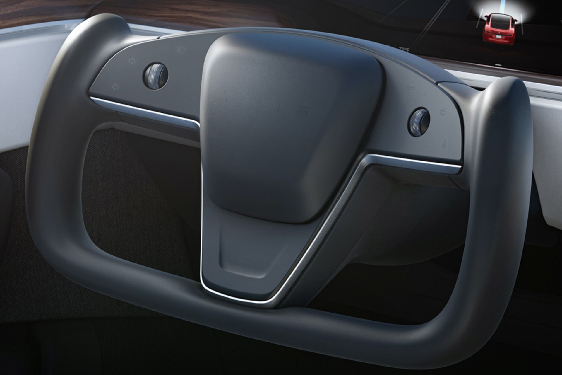 فرمان خودرو تسلا مدل اس 2021 / Tesla Model S