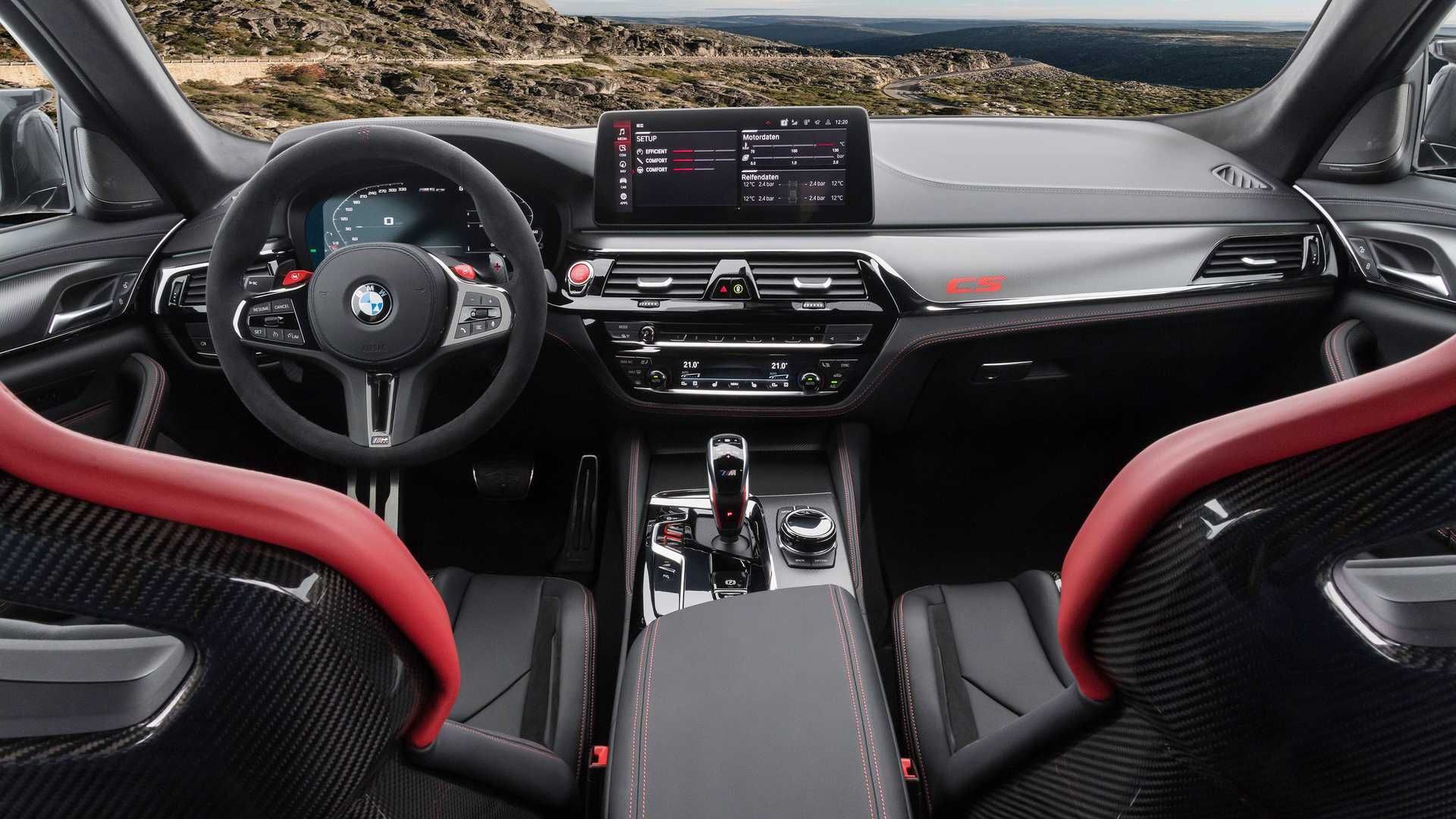 مرجع متخصصين ايران BMW M5 CS بي ام و ام 5 سي اس 2022 نماي داخل