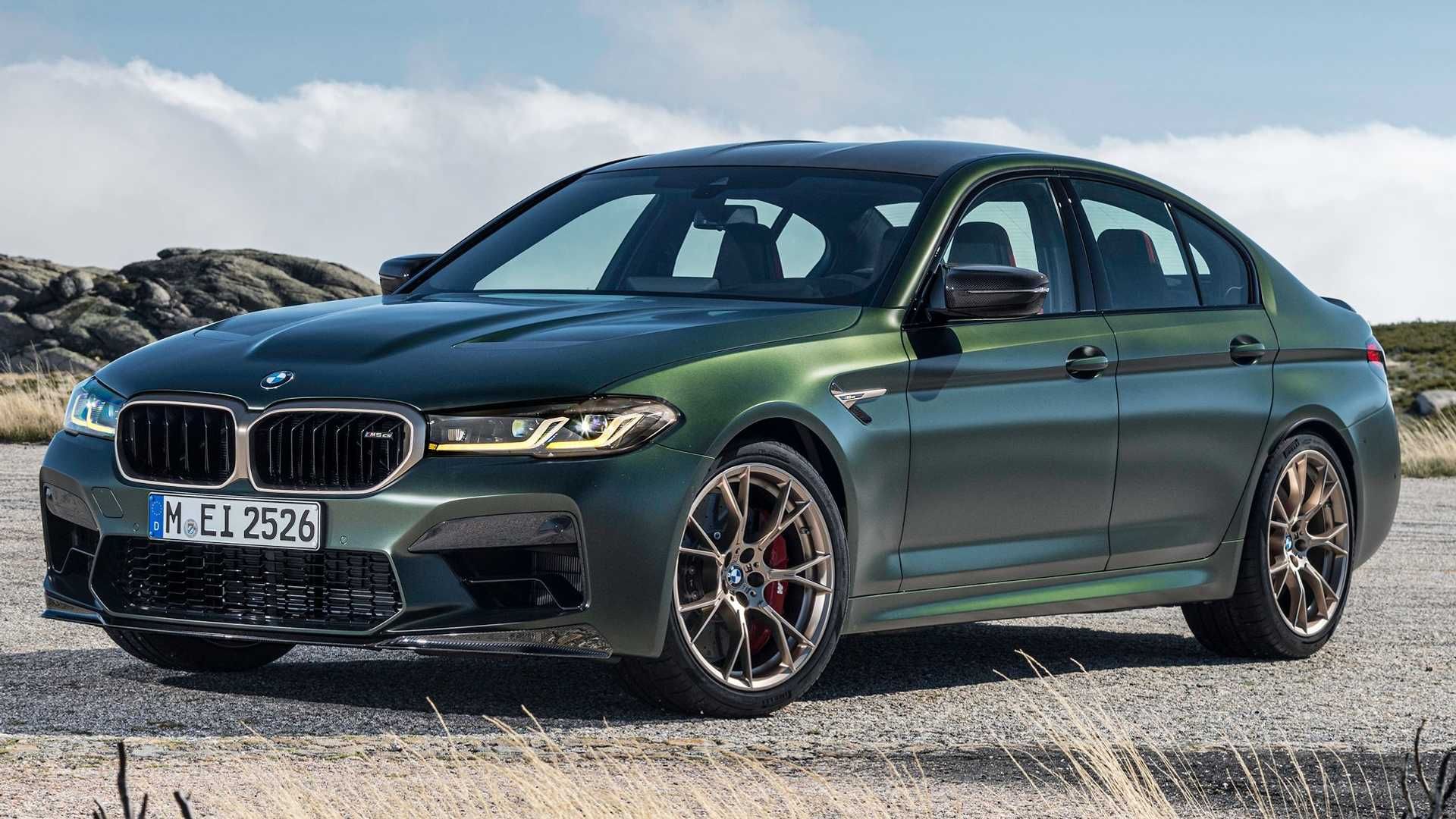 BMW M5 CS بی ام و ام 5 سی اس 2022 نمای جلو