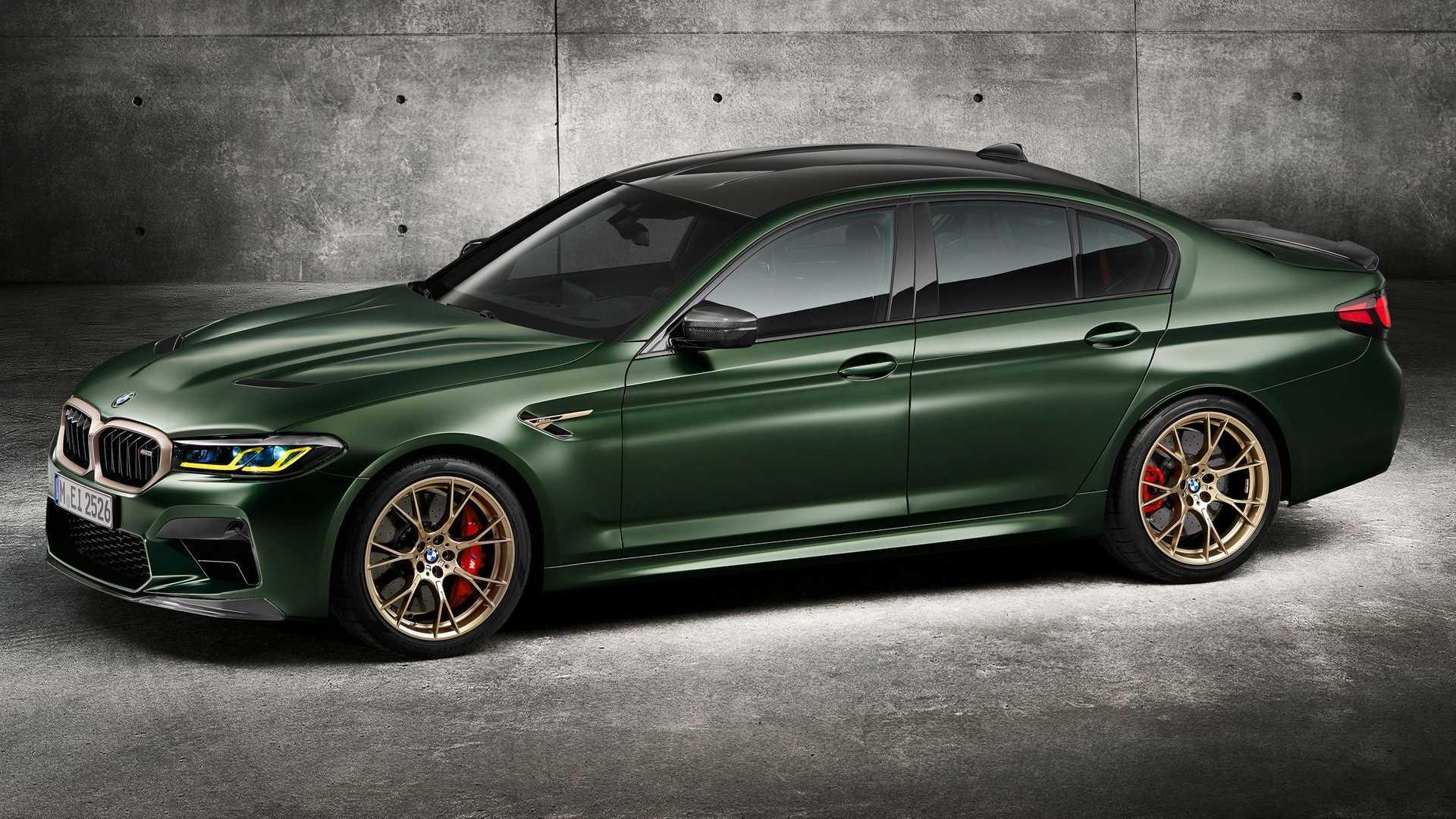 BMW M5 CS بی ام و ام 5 سی اس 2022 نمای بالا