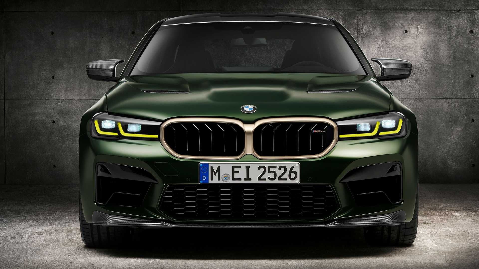 BMW M5 CS بی ام و ام 5 سی اس 2022 نمای روبرو