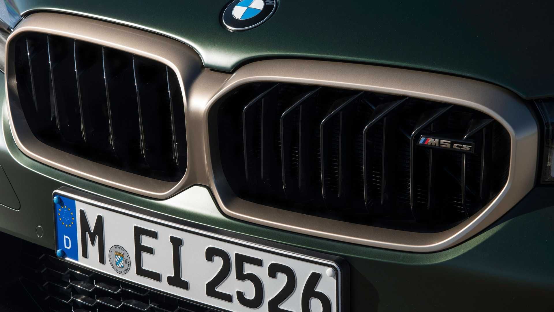 مرجع متخصصين ايران BMW M5 CS بي ام و ام 5 سي اس 2022 نماي جلوپنجره