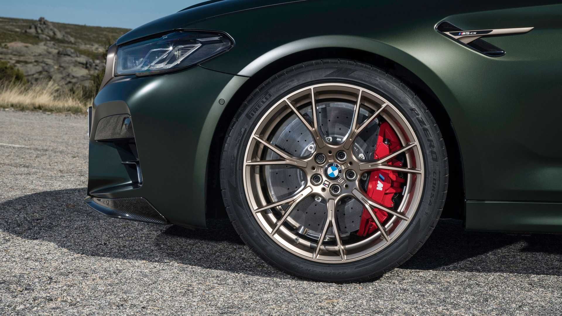 مرجع متخصصين ايران BMW M5 CS بي ام و ام 5 سي اس 2022 نماي چرخ