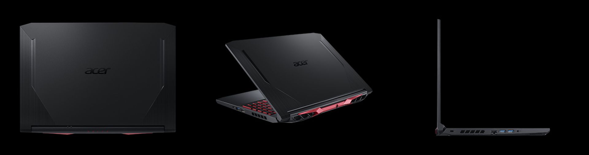 لپ تاپ ایسر نیترو 5 نمای نیم رخ