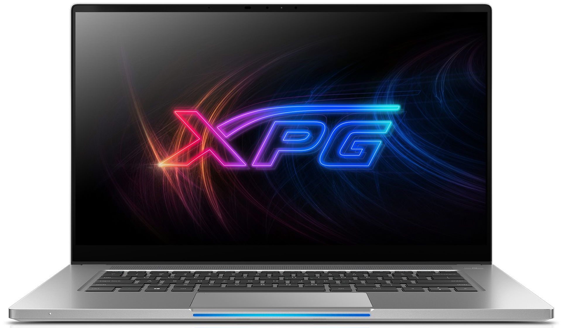 لپ تاپ XPG Xenia Xe از نمای جلو