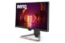 نمای جلو زاویه دار مانیتور بنکیو 25 اینچ مدل EX2510 رنگ مشکی