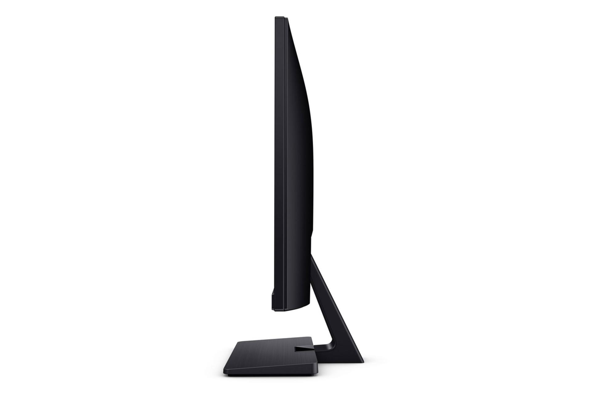 نمای کناری مانیتور بنکیو 24 اینچ مدل GW2475H رنگ مشکی