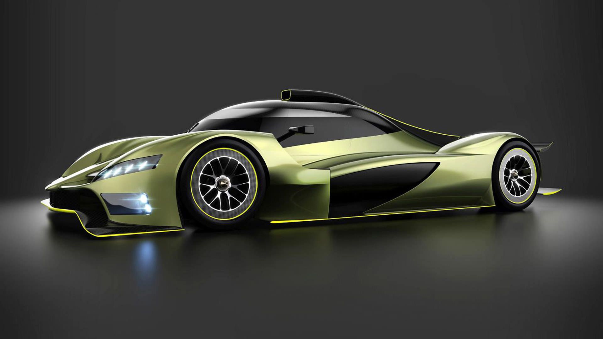 نمای جانبی ابرخودرو بای کولس ریسینگ / ByKolles Racing PMC Project برای شرکت در مسابقات لمان / Le Mans 