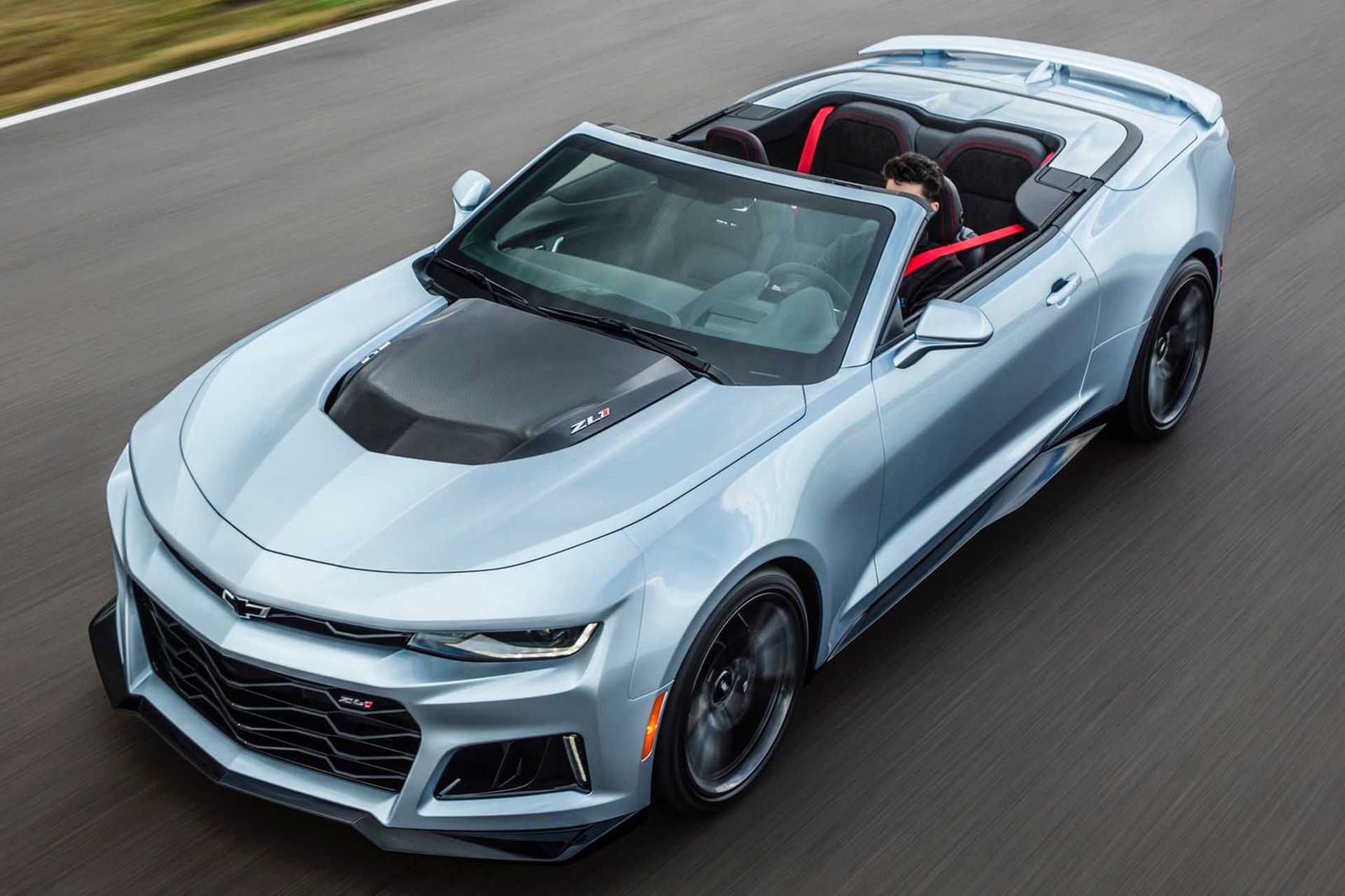 شورولت کامارو / Chevrolet Camaro Zl1 کانورتیبل در جاده