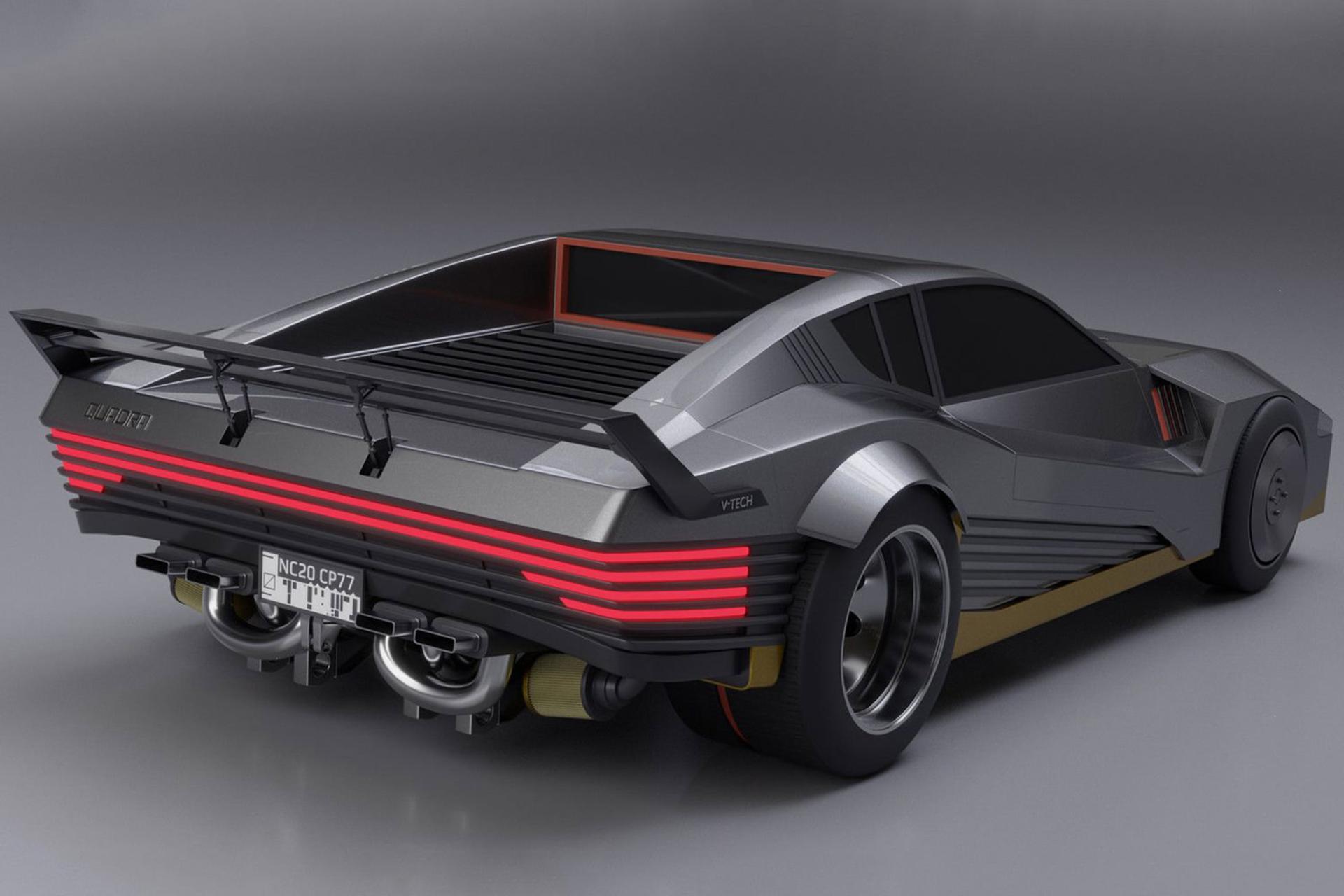 Cyberpunk 2077 Quadra Turbo R Vtech بازی 