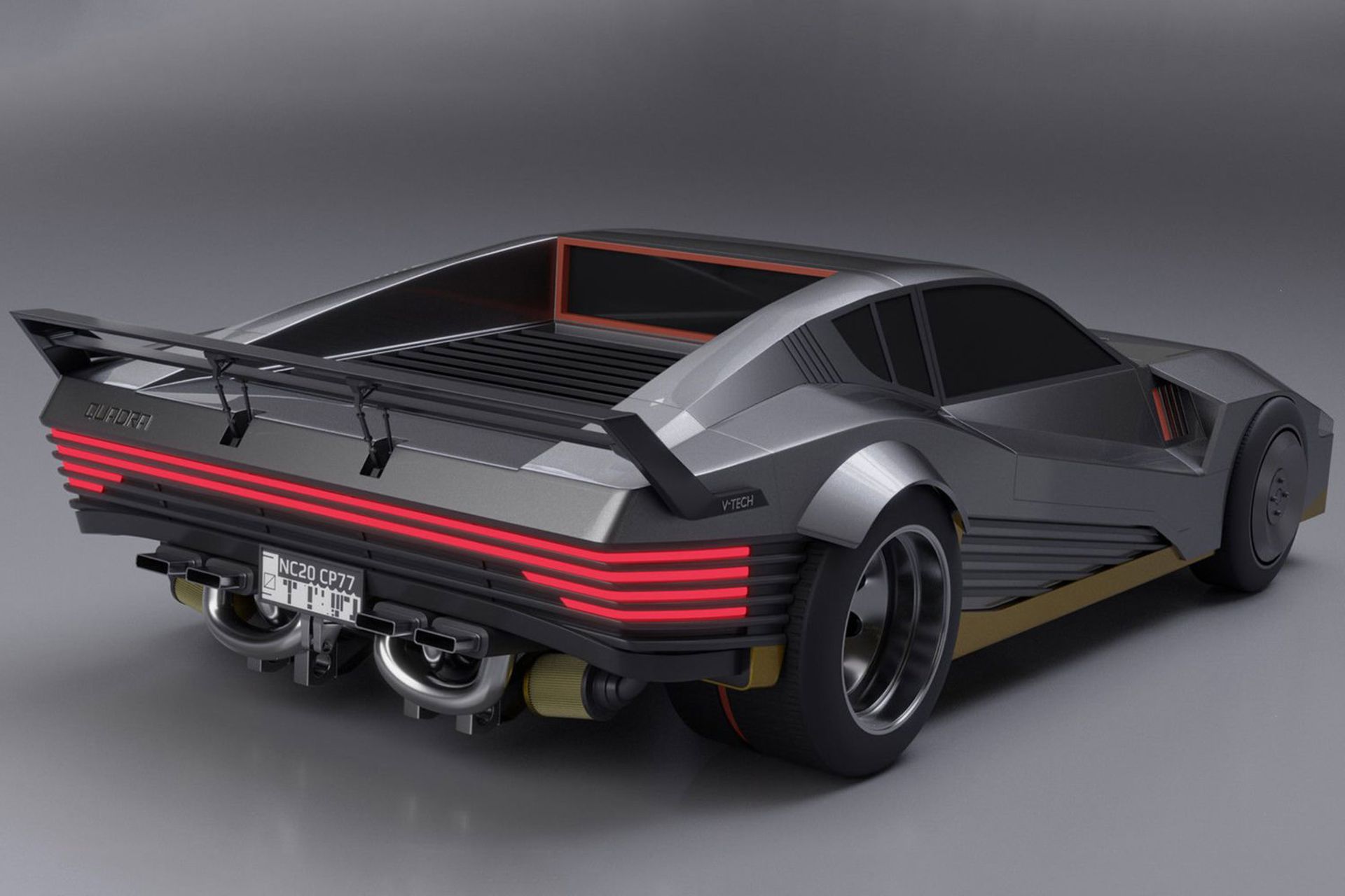 Cyberpunk 2077 Quadra Turbo R Vtech بازی 