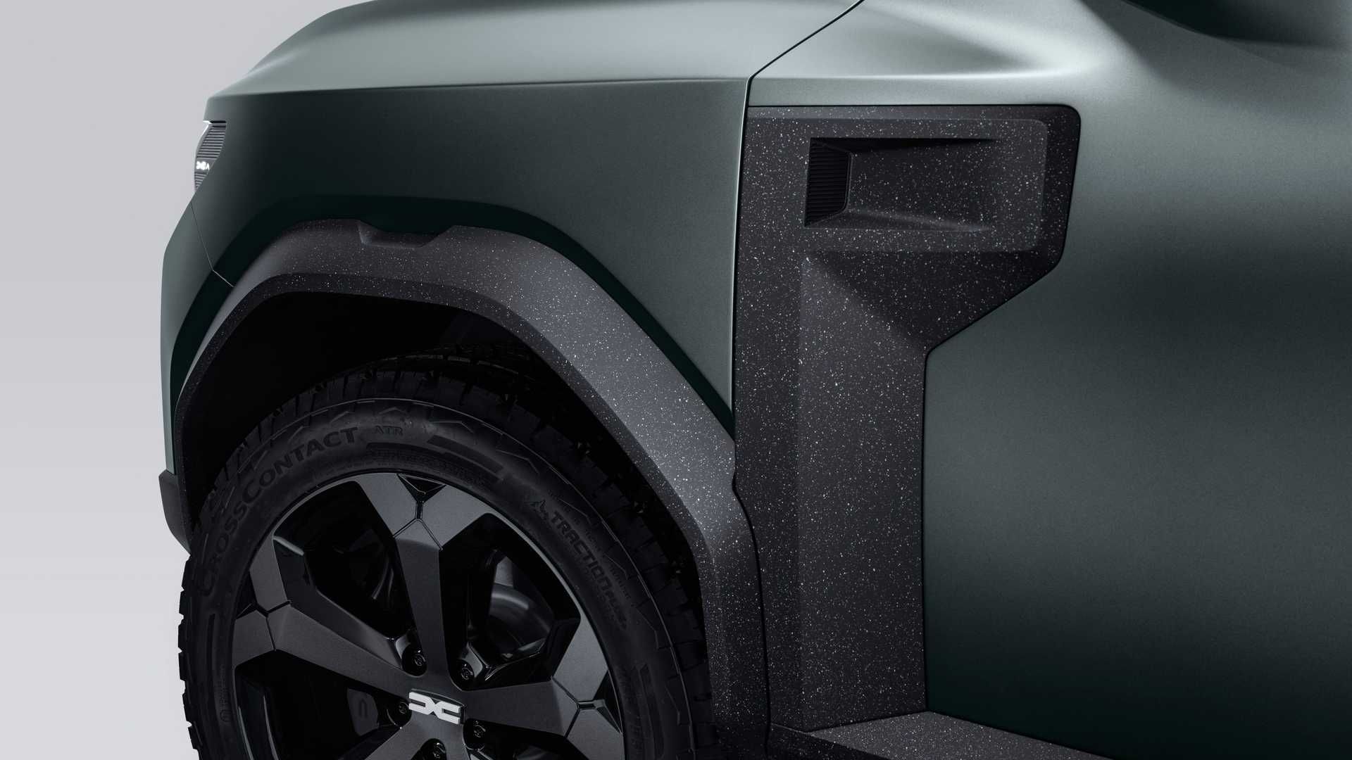 مرجع متخصصين ايران Dacia Bigster concept  داچيا بيگستر شاسي بلند مفهومي گلگير و حفاظ